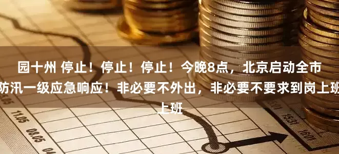 园十州 停止！停止！停止！今晚8点，北京启动全市防汛一级应急响应！非必要不外出，非必要不要求到岗上班
