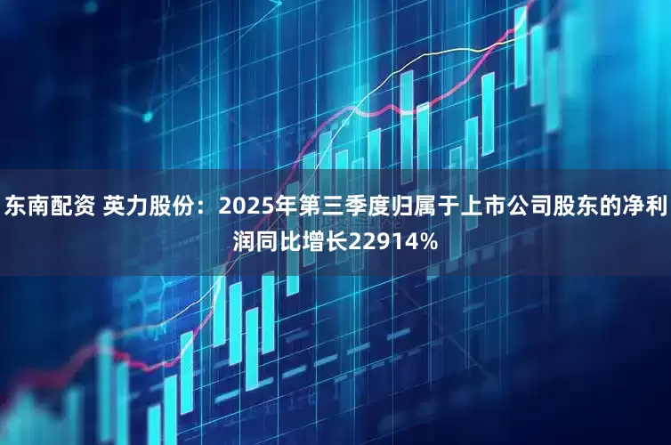 东南配资 英力股份：2025年第三季度归属于上市公司股东的净利润同比增长22914%